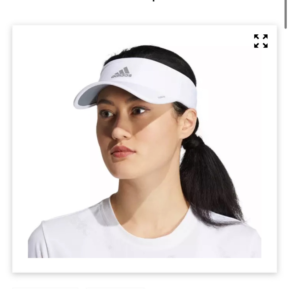 Adidas Womens Visor White